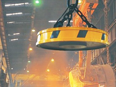 吊運(yùn)廢鋼電磁鐵MW5高溫型系列